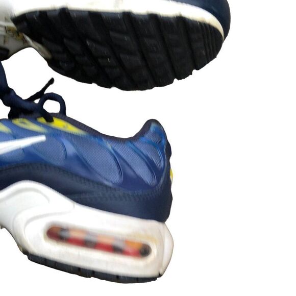 2017 Nike Air Max 97 Plus Tuned 1 Blue/Yellow Size 6.5 - Picture 12 of 16